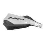 POLISPORT - Proteções de mãos TRAIL BLAZER - WHITE/BLACK (COM BARRA METÁLICA)