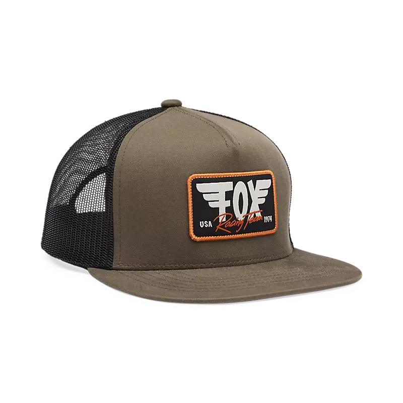 33398373_1 BONÉ REGULÁVEL FOX WINGED TRUCKER - GREEN - Image 1