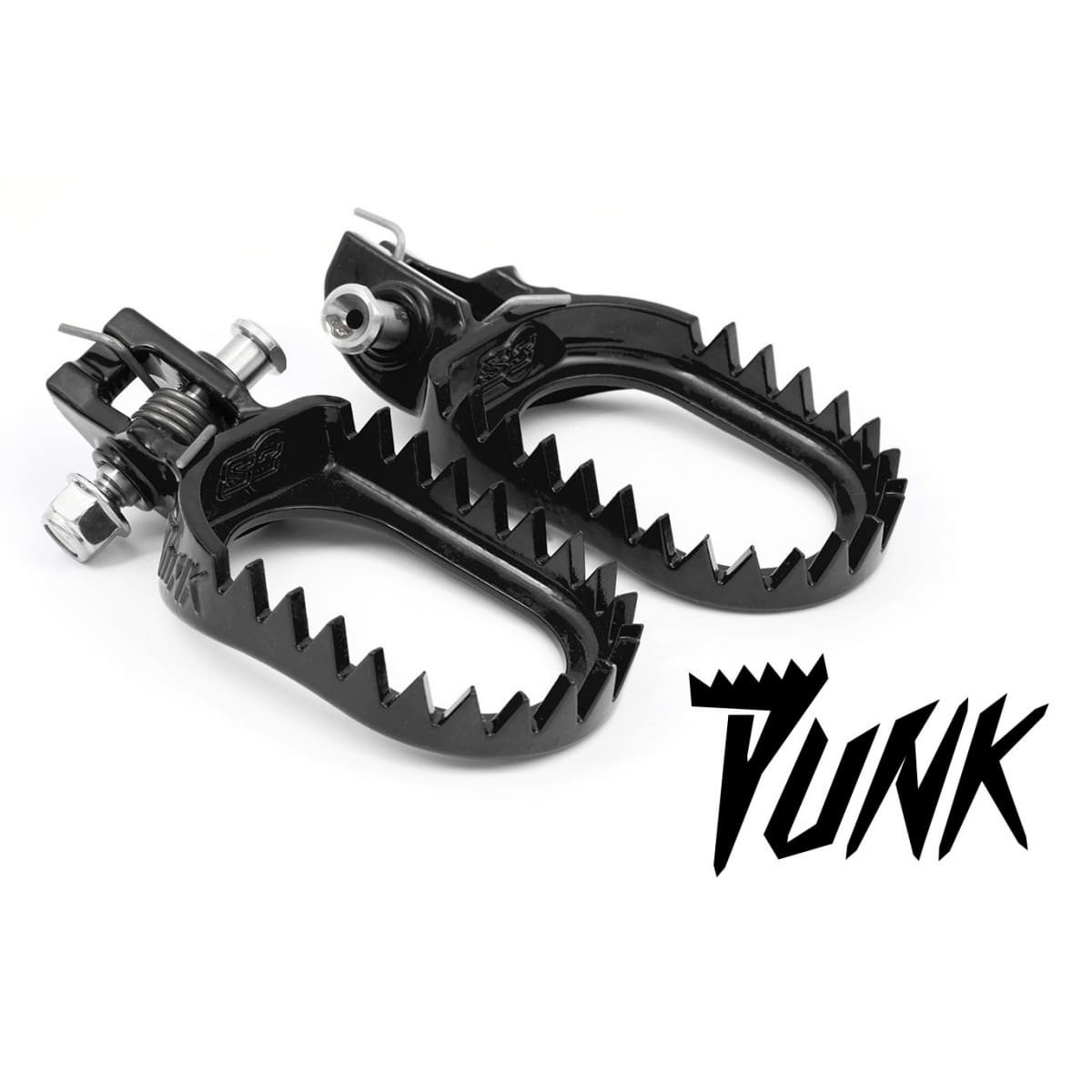 3696 POUSA PÉS PUNK S3 STEEL - BLACK - Image 1