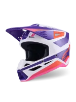 ALPINESTARS S-M3 HEAT - BRANCO/ROXO/AZUL