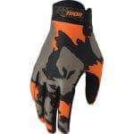 LUVAS THOR LAUNCHMODE HUNTER - PRETO/LARANJA