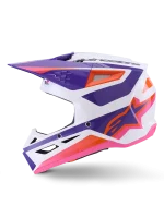 ALPINESTARS S-M3 HEAT - BRANCO/ROXO/AZUL - Image 3