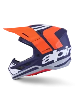 ALPINESTARS S-M7 CORE - AZUL MATTE/LARANJA - Image 4
