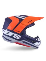 ALPINESTARS S-M7 CORE - AZUL MATTE/LARANJA - Image 5
