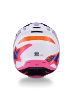 ALPINESTARS S-M3 HEAT - BRANCO/ROXO/AZUL - Image 4