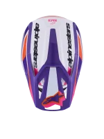 ALPINESTARS S-M3 HEAT - BRANCO/ROXO/AZUL - Image 6