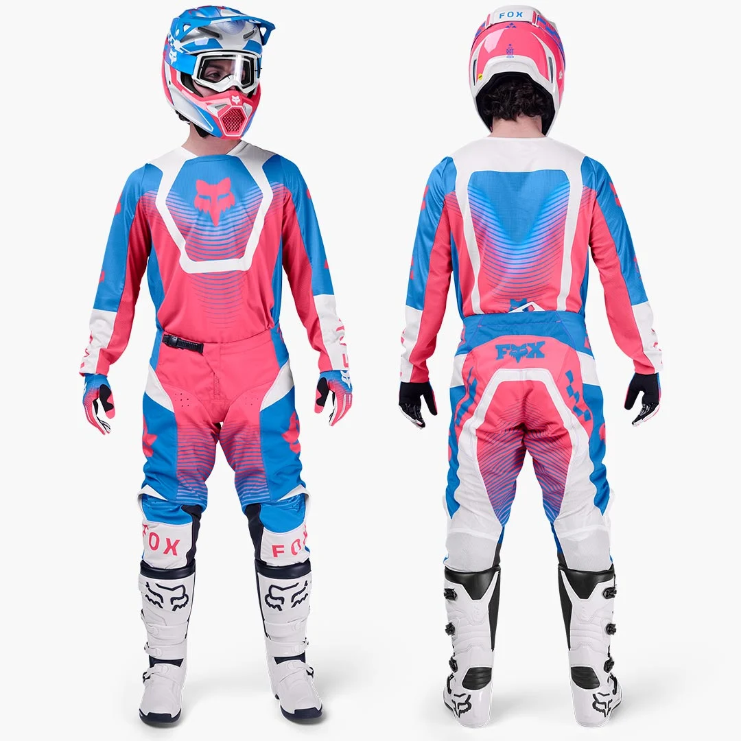 FoxRacing_MX26Gearsets_180Collect_BluePink_PDP1 FATO FOX 180 COLLECT - AZUL/ROSA - Image 1