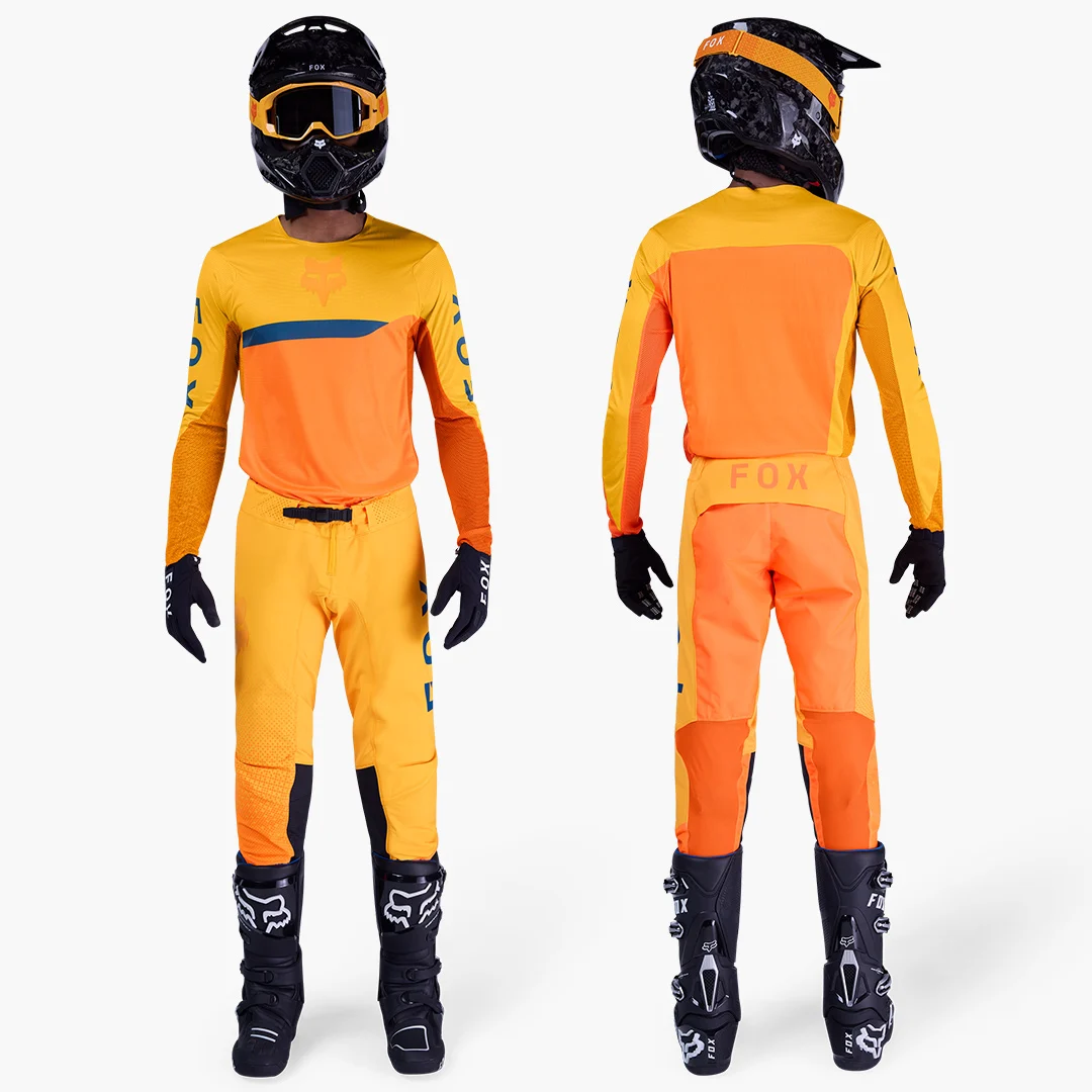 FoxRacing_MX26Gearsets_FlexairFracture_Tangerine_PDP1 FATO FOX FLEXAIR FRACTURE - LARANJA - Image 1