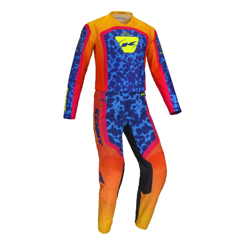 pantalon-cross-kenny-performance-socal-503871 FATO KENNY PERFORMANCE SOCAL - AZUL/LARANJA - Image 1