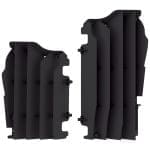 GRELHAS RADIADOR POLISPORT KAWASAKI KX450F 16-23 - PRETO