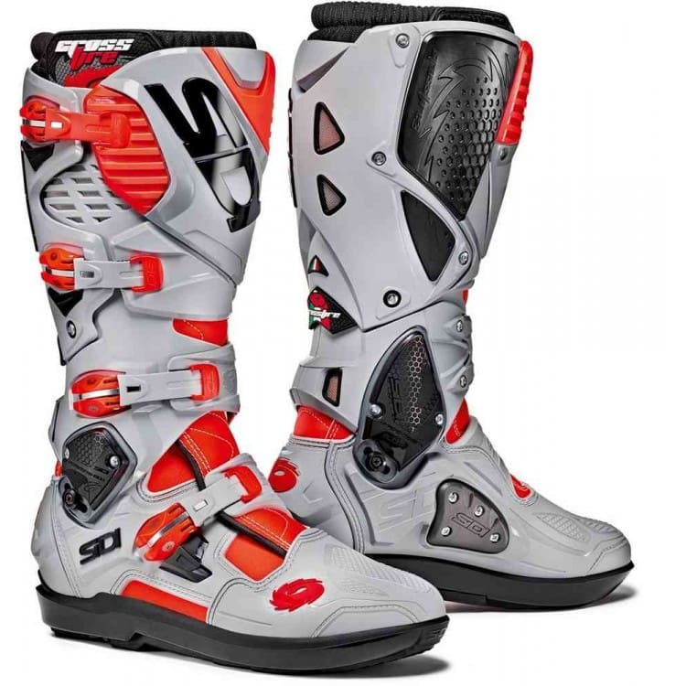 MOTOMX2 SIDI CROSSFIRE 3 SRS - CINZENTO/LARANJA - Image 1