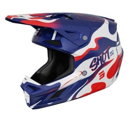 SHOT SPEED BEAST - AZUL/VERMELHO