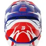CAPACETE CRIANÇA SHOT FURIOUS KID BEAST - AZUL/VERMELHO - Image 3