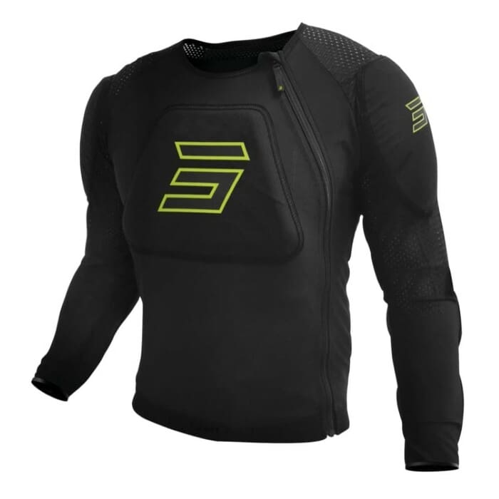 A07-22A1-A01-06-P-PTA12M2B COLETE INTEGRAL SHOT PRIME - PRETO/AMARELO FLUO - Image 1