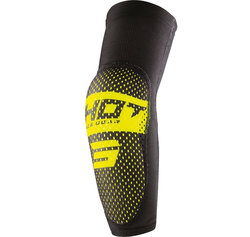 a09-26a1-a01 COTOVELEIRAS SHOT AIRLIGHT - PRETO/AMARELO FLUO - Image 1