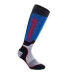 MEIAS ALPINESTARS MX PLUS - PRETO/AZUL