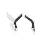 PROTEÇÕES DE QUADRO ACERBIS X-GRIP KTM EXC/EXC-F 20-23 - PRETO/BRANCO