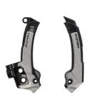 PROTEÇÕES DE QUADRO ACERBIS X-GRIP HUSQVARNA TC/FC 23-26 TE/FE 24-26 - PRETO/CINZENTO