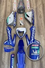 KIT DE AUTOCOLANTES SHERCO ULTRA RESISTENTE COM FUNDO PRIZM/PIXEL - Image 2